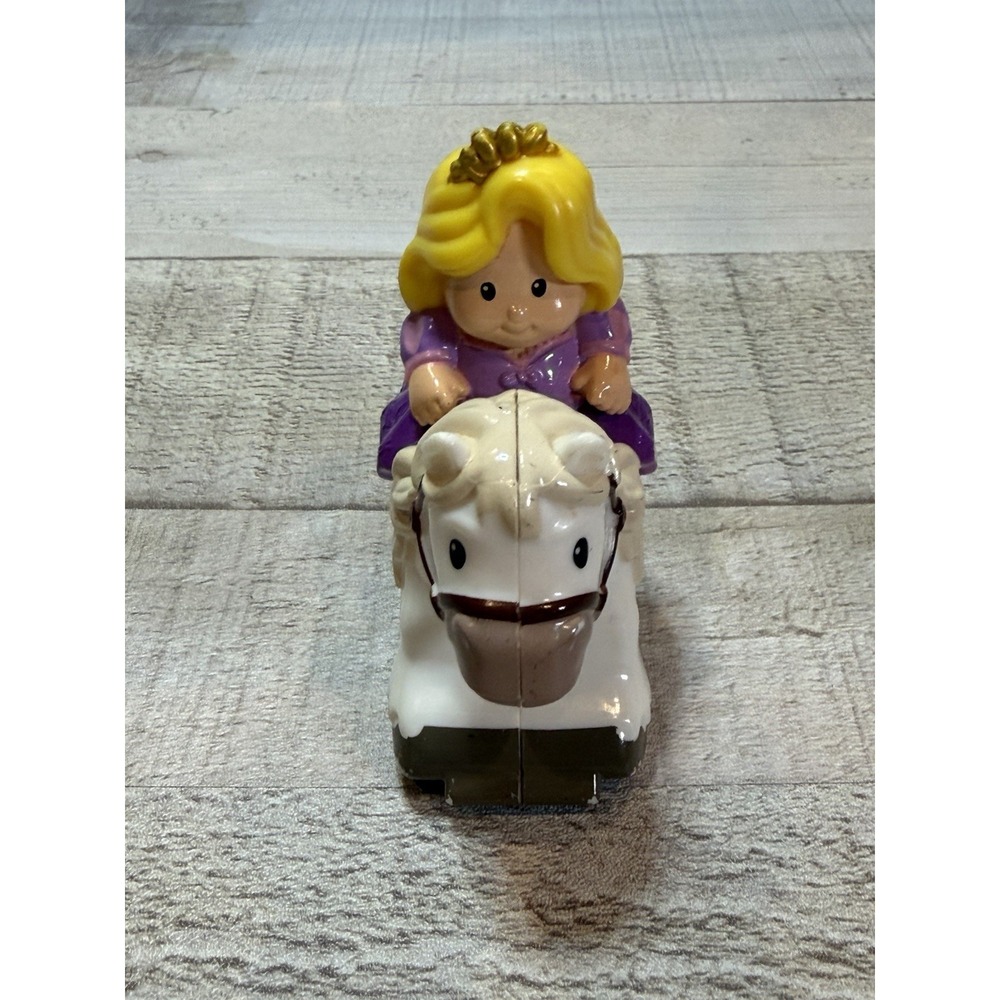 Klop Klop White Horse Rapunzel Tangled FP Little People Fisher Price Disney